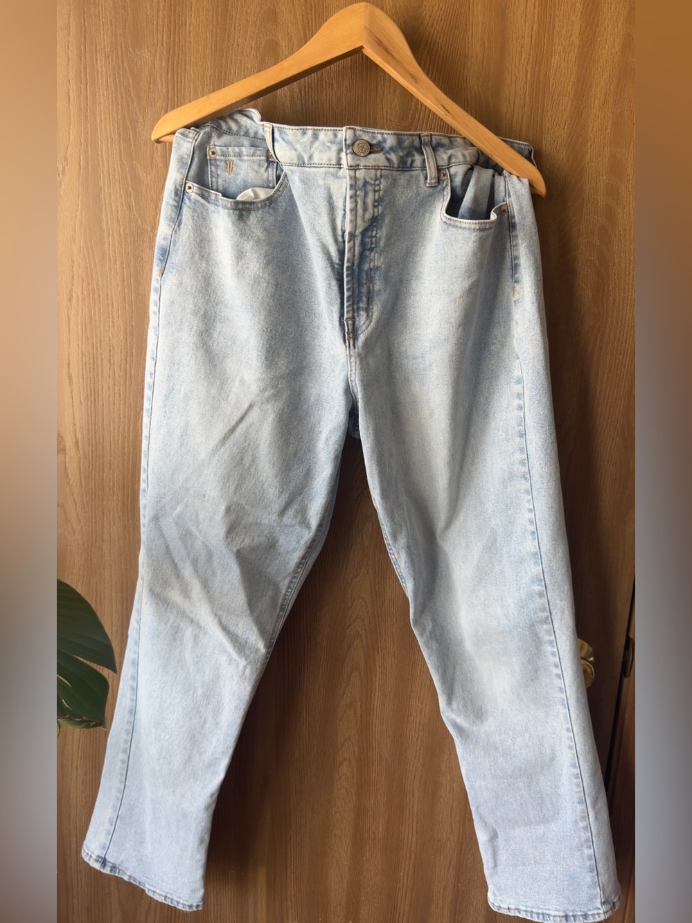 Frye Light Wash Straight Leg Jeans Women’s Size 12/31 Classic Denim